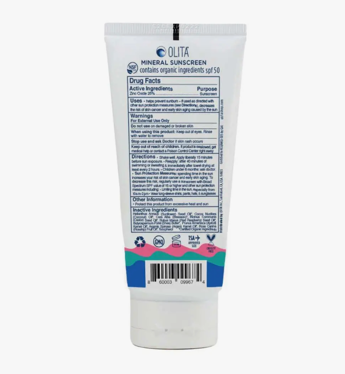 Mineral BABY Organic Sunscreen Lotion - SPF50