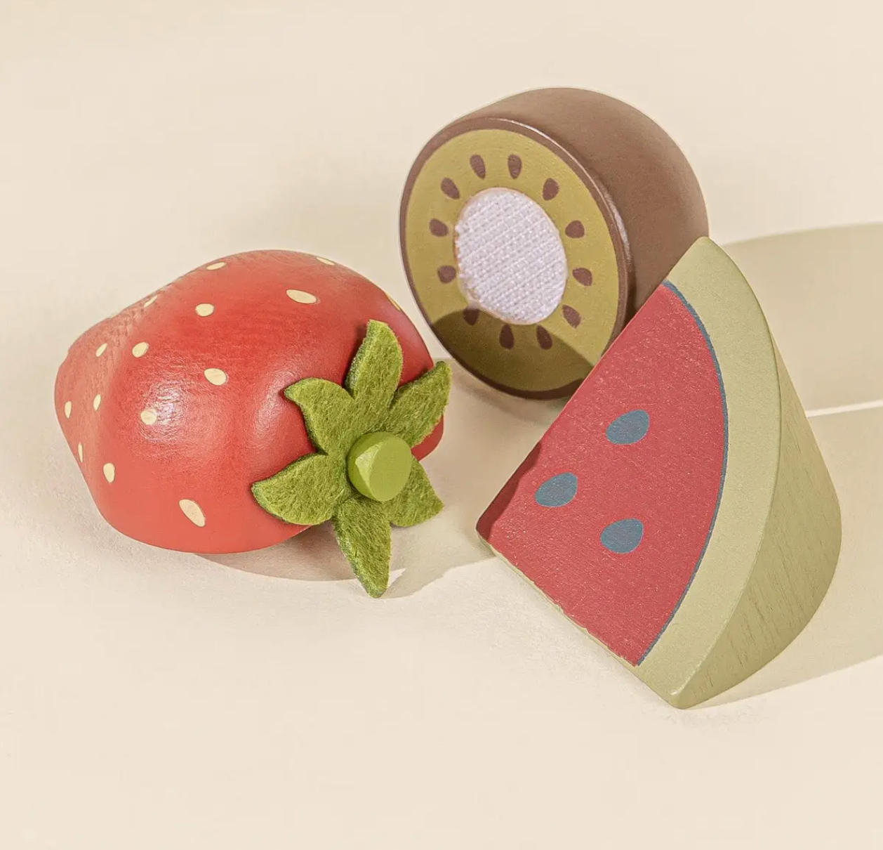 Wooden Fruits Playset