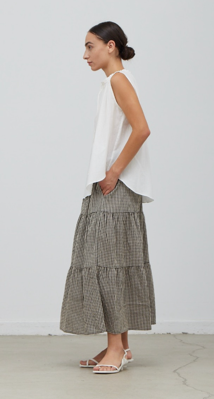 Hand Smocked Sleeveless Top