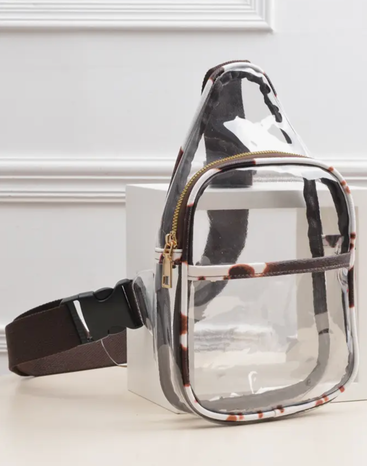 Clear Stadium Sling Bag - Multiple Colors