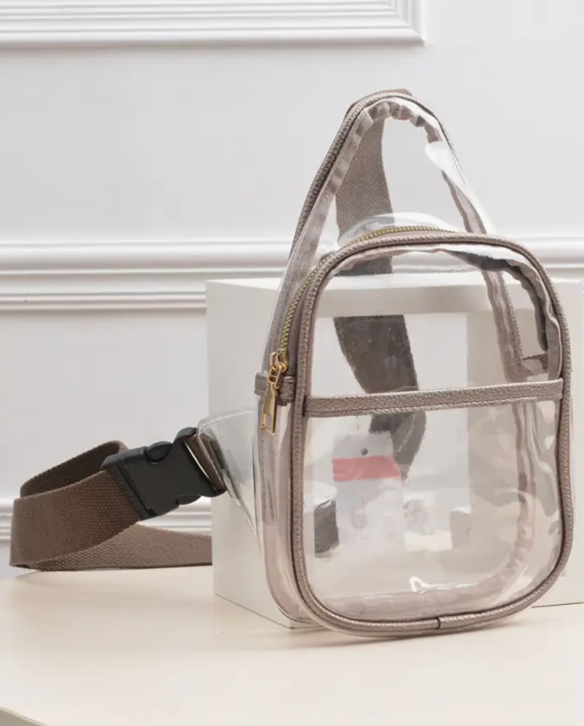 Clear Stadium Sling Bag - Multiple Colors