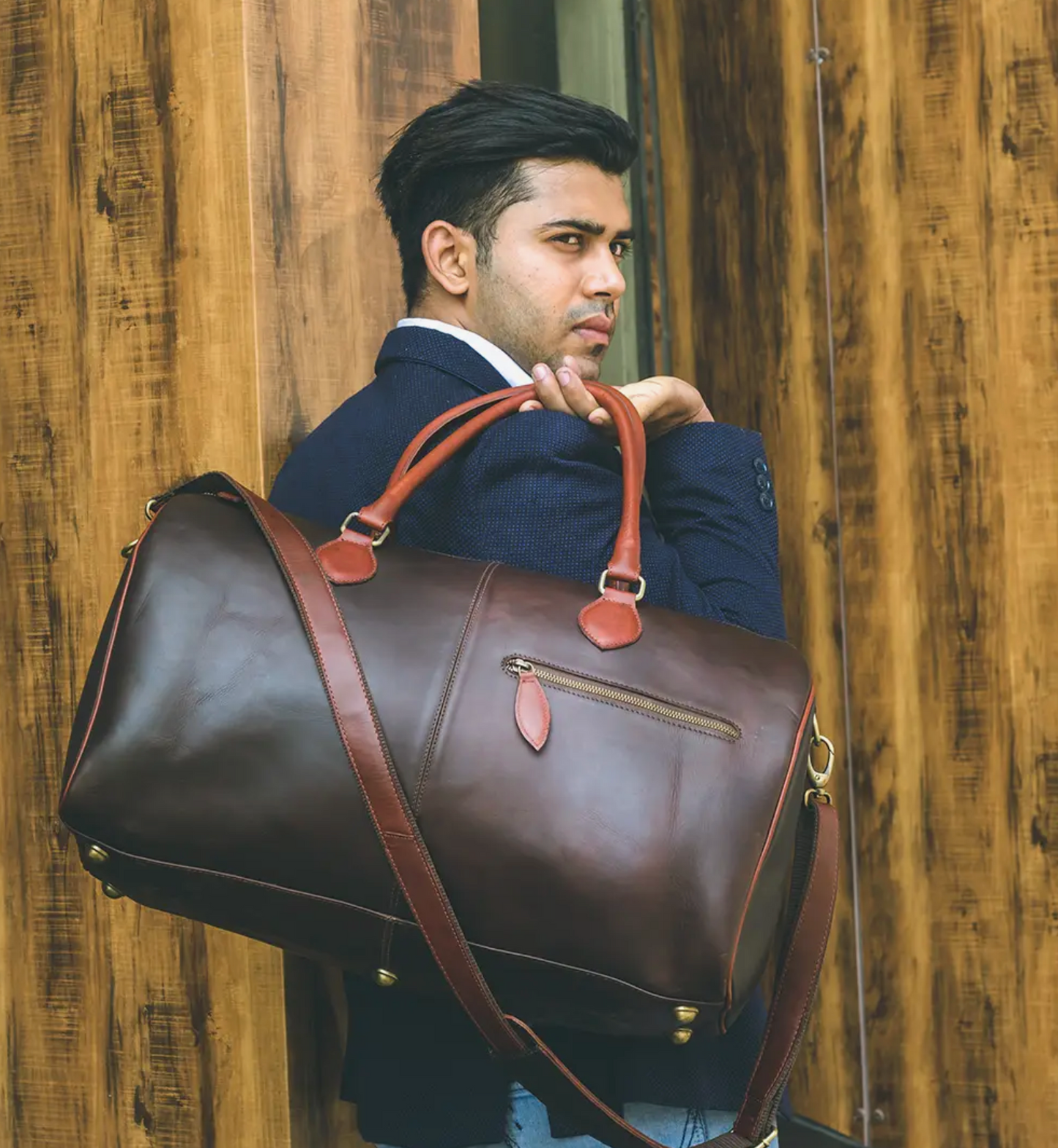 The Clifford Leather Duffle Bag
