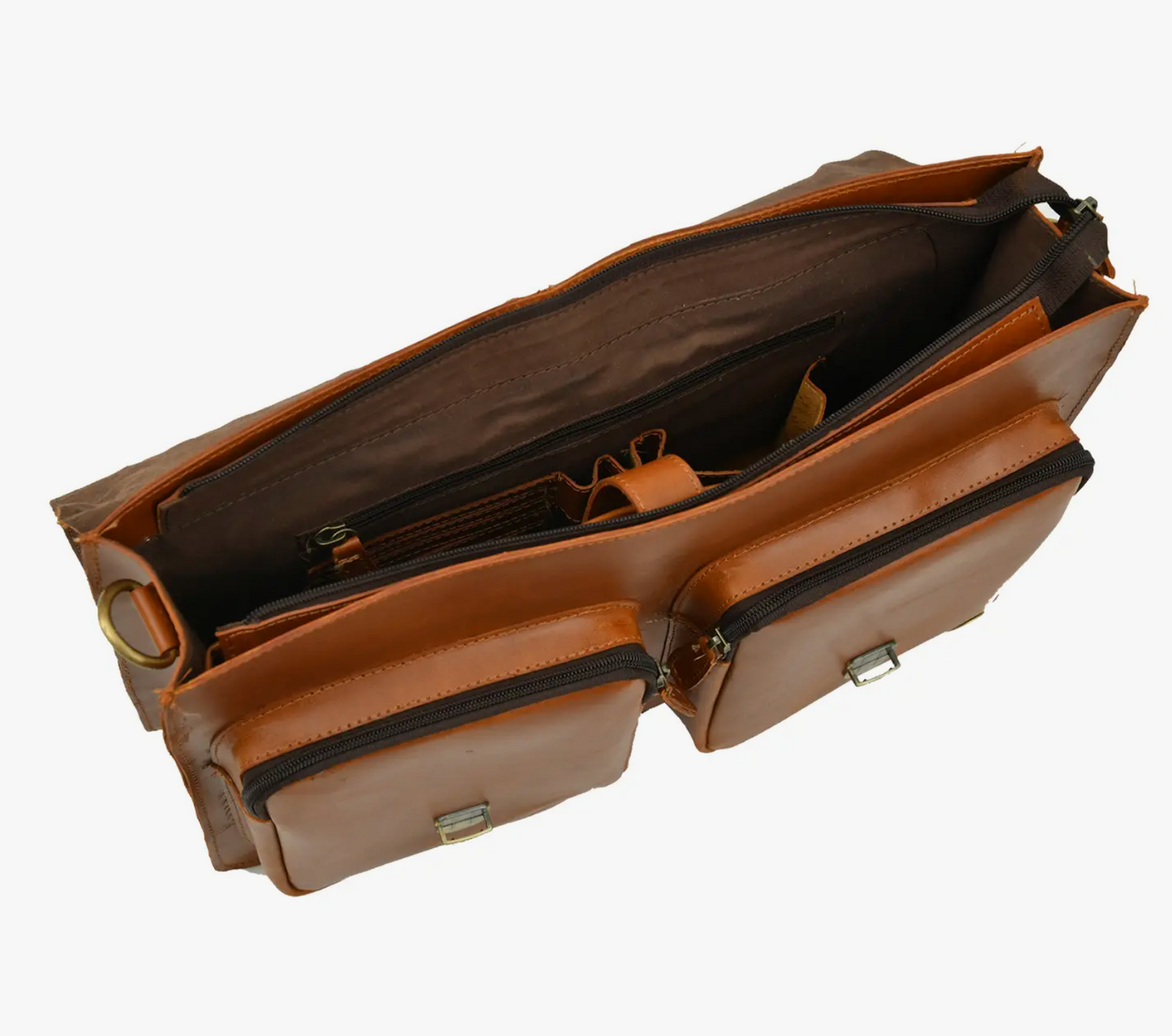 Madan Leather Messenger Bag