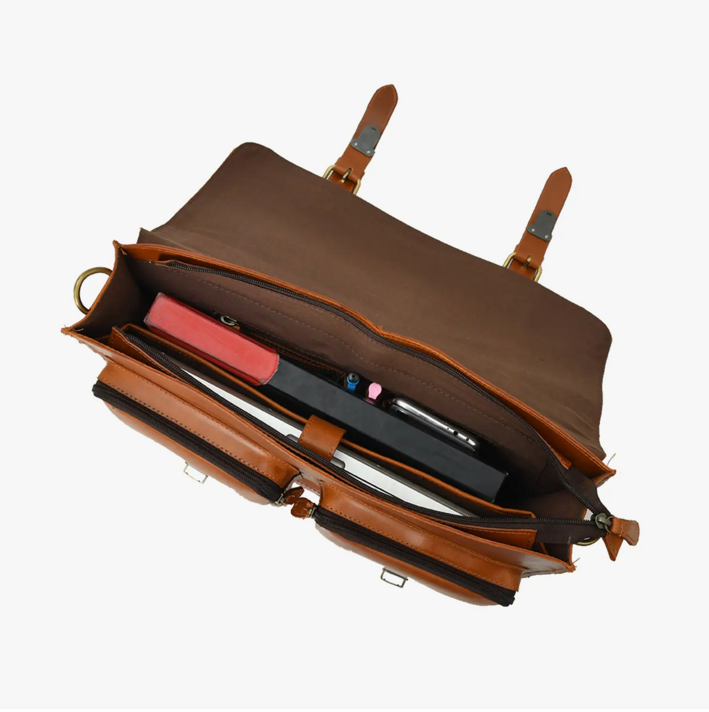 Madan Leather Messenger Bag
