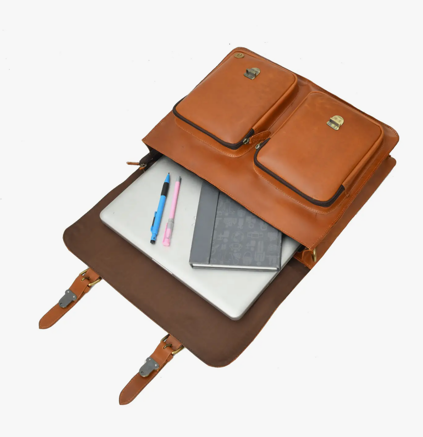 Madan Leather Messenger Bag