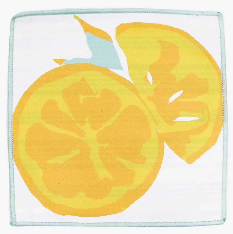 Lemon Slices Re-Usable Cocktail Napkins