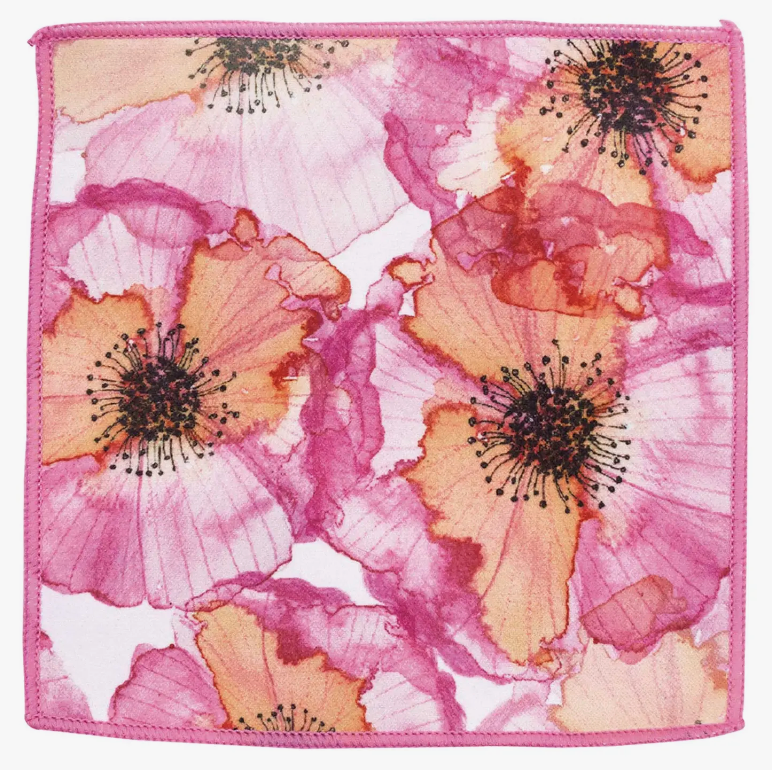 Pressed Petals Re-Usable Cocktail Napkins
