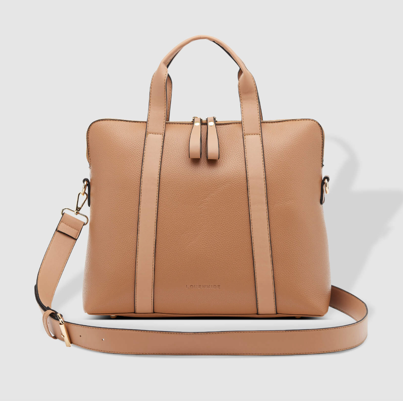 Baby Rhodes Laptop Bag - Latte