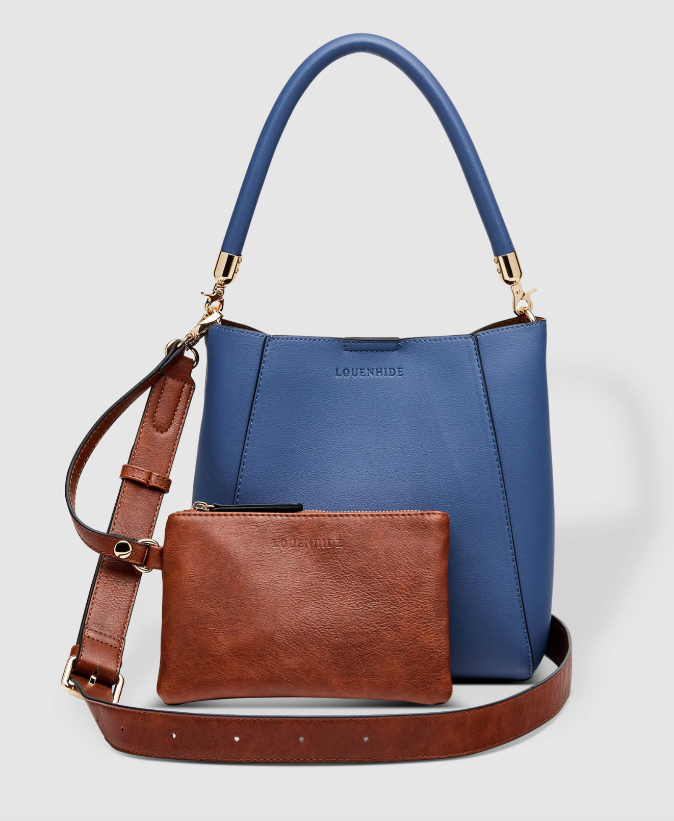 Natasha Bag - Steel Blue