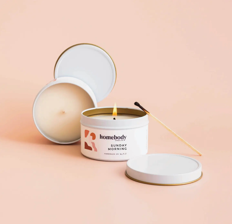 Sunday Morning Candle Tin