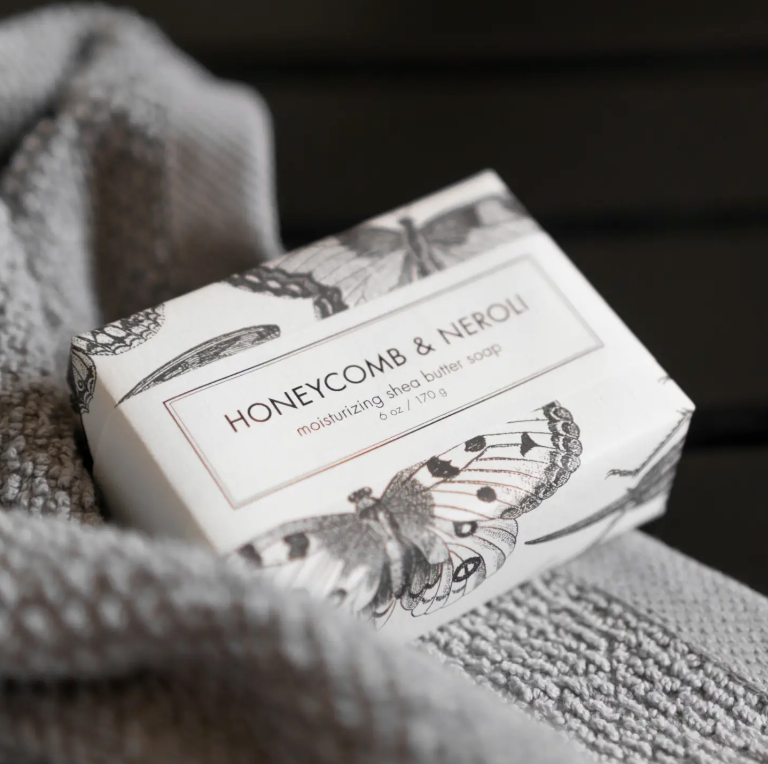 Honeycomb & Neroli Soap - Bath Bar