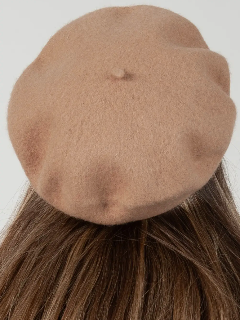 Classic Beret - Tan