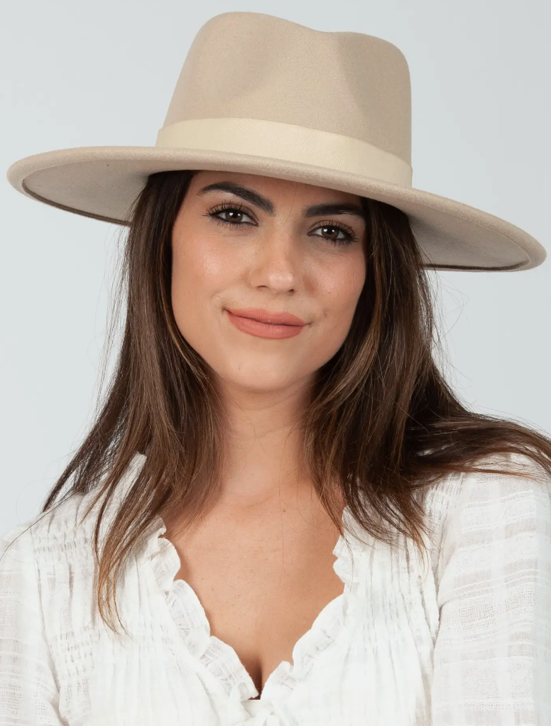 Ariel Vegan Felt Rancher - Dune