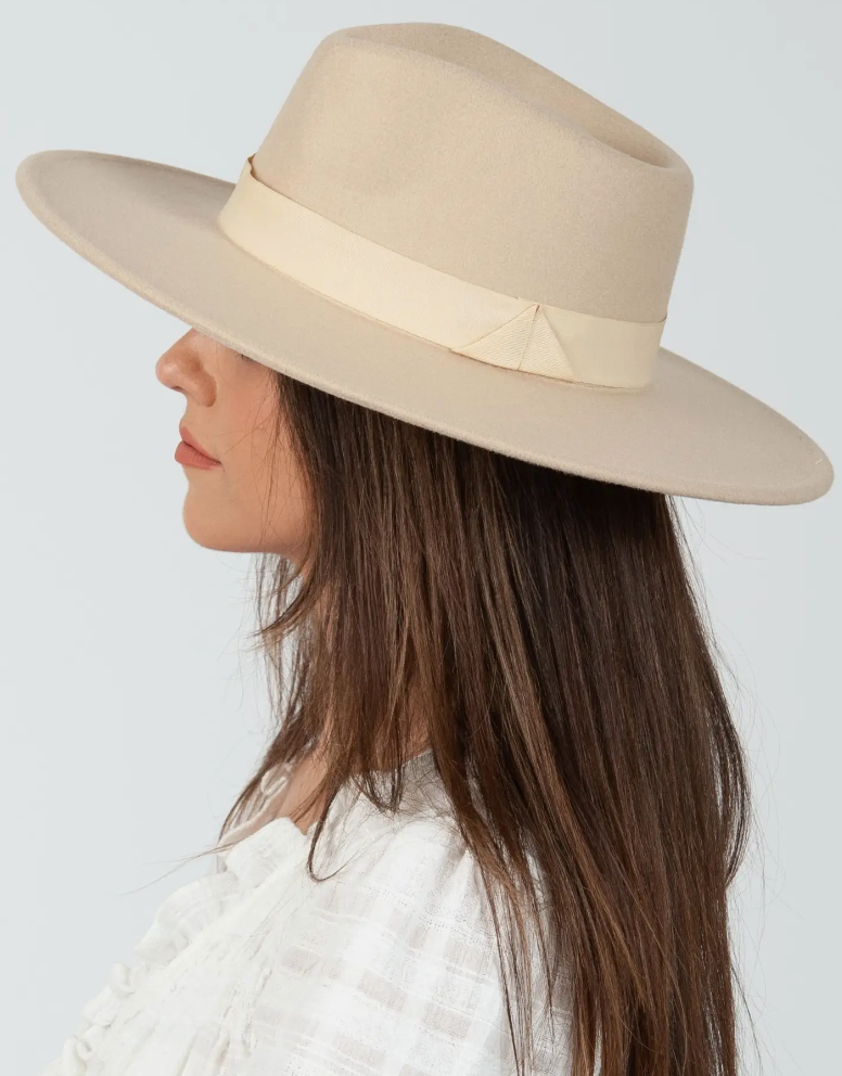 Ariel Vegan Felt Rancher - Dune