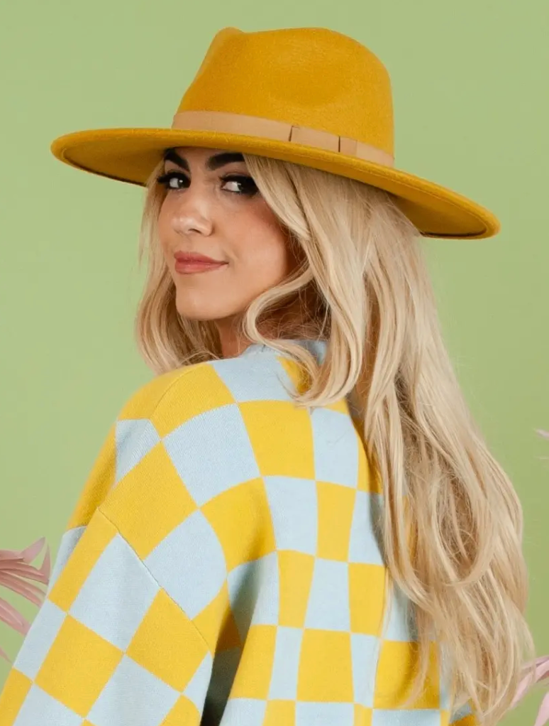 Ariel Vegan Felt Rancher - Butter