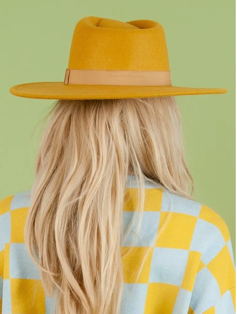 Ariel Vegan Felt Rancher - Butter