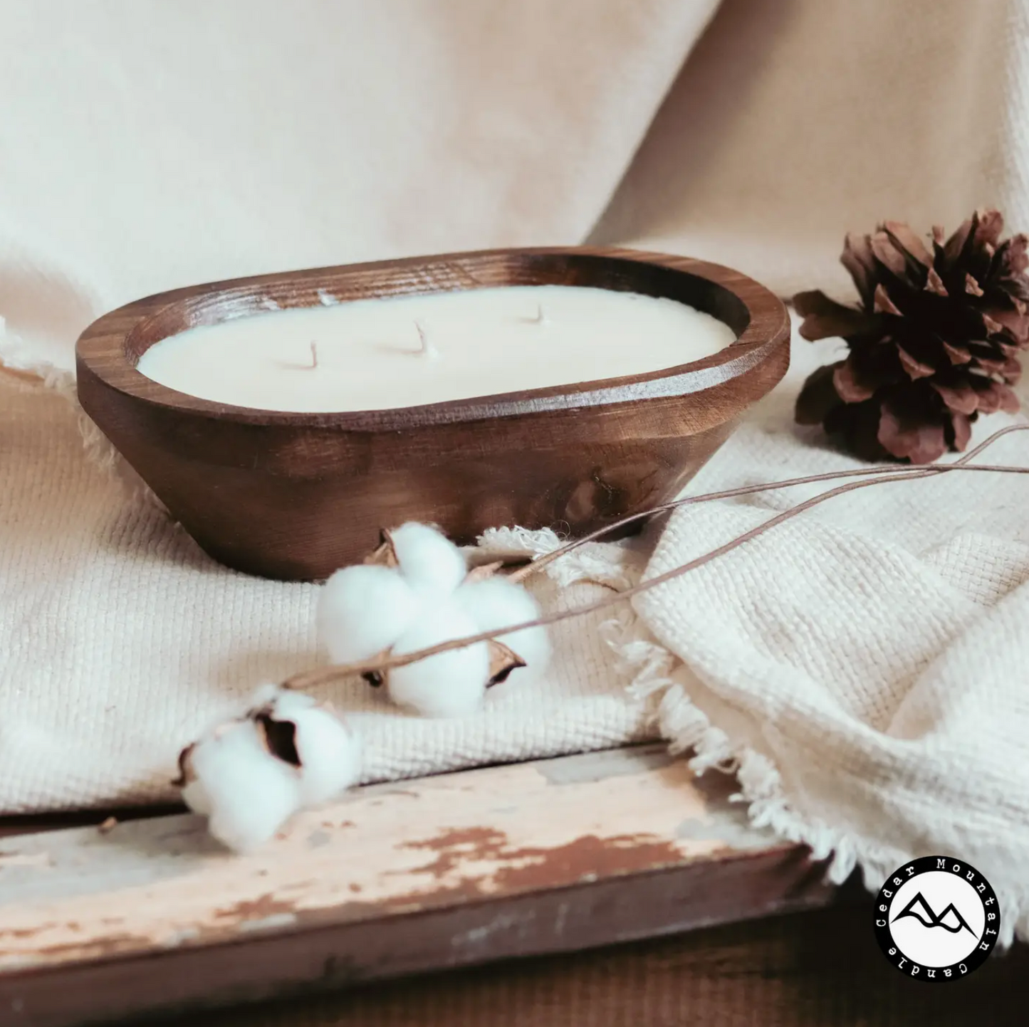 Dough Bowl Candle - Apple Maple Bourbon