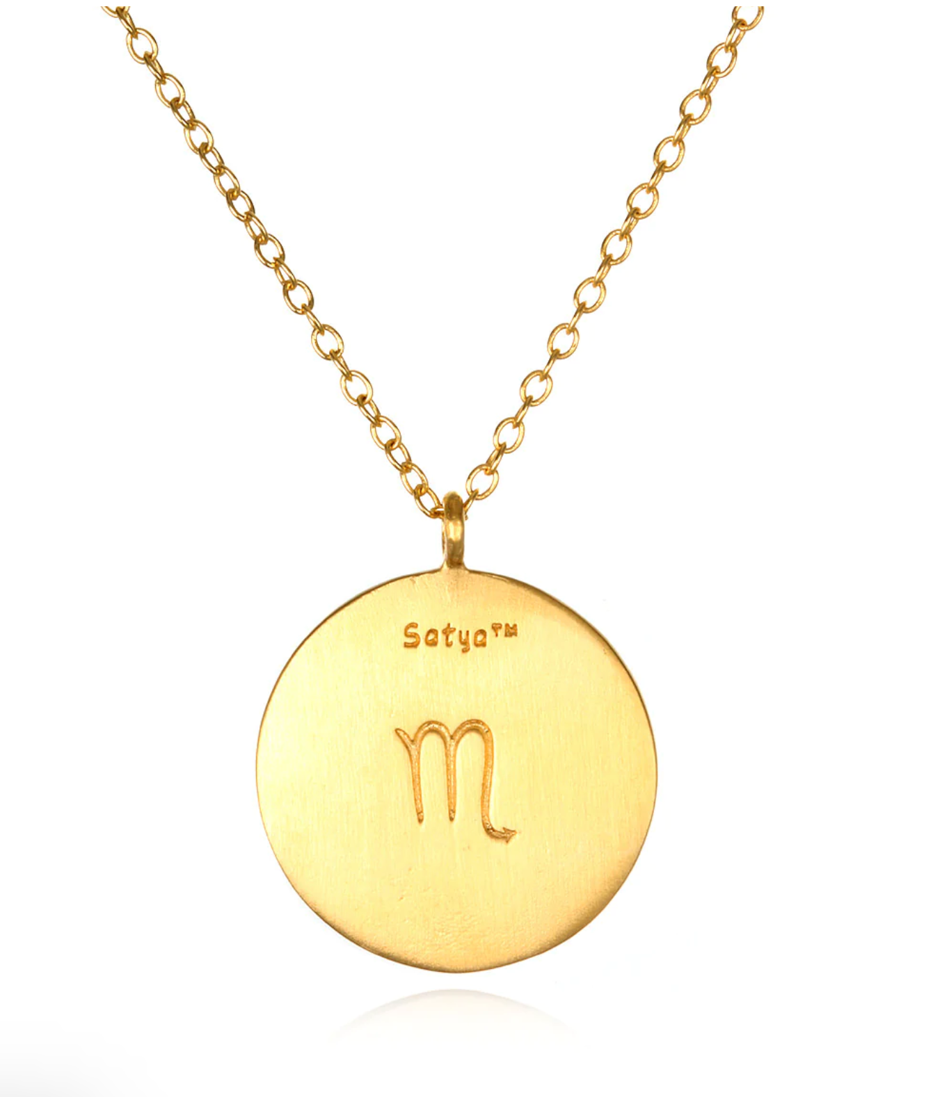 Scorpio Zodiac Necklace