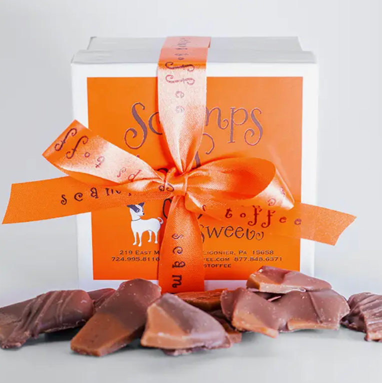 Milk Chocolate Toffee Box - 8 oz