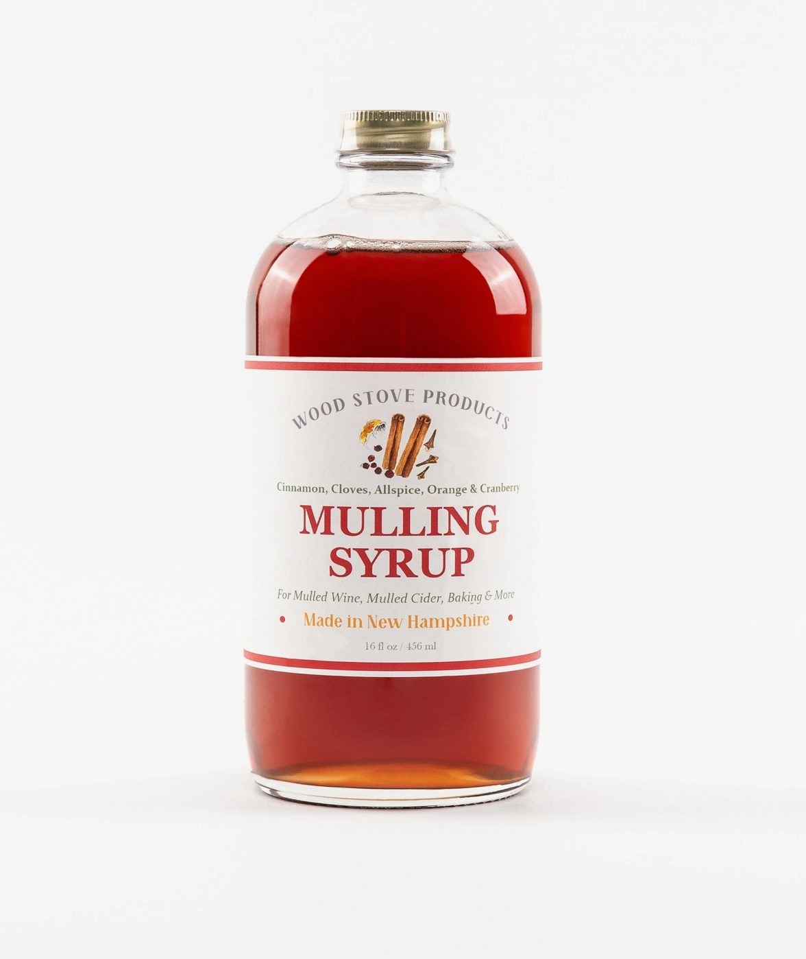 Mulling Syrup - For Mulled Wine, Cider, Baking, Cocktails, and Mocktails