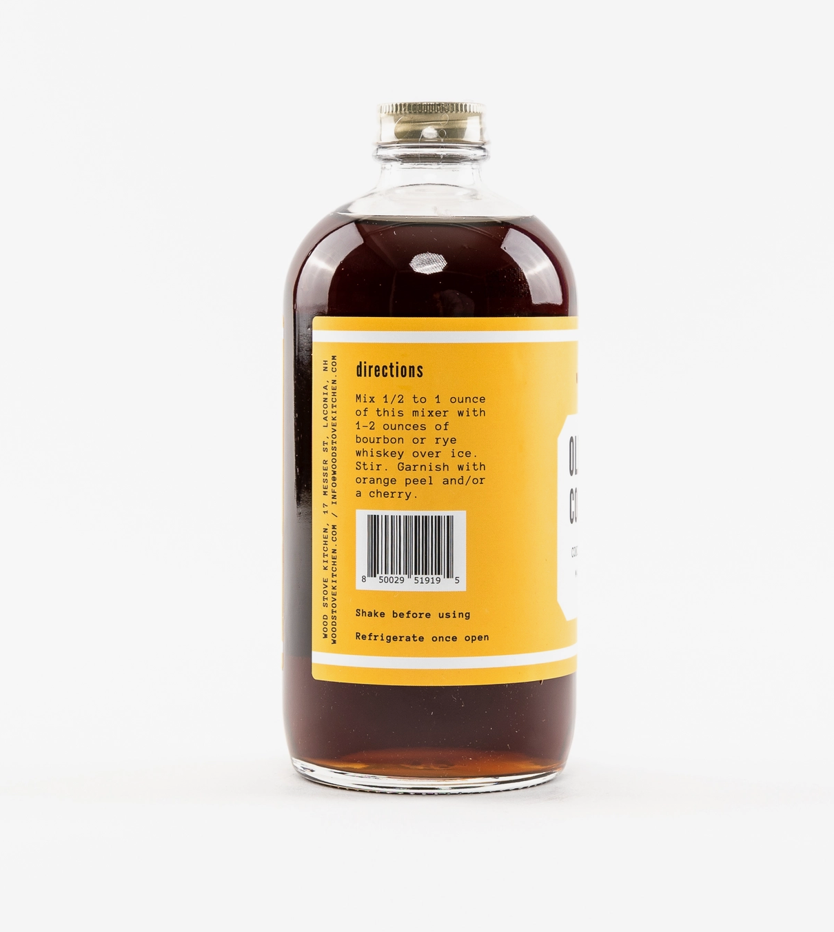 Old Fashioned Cocktail Syrup