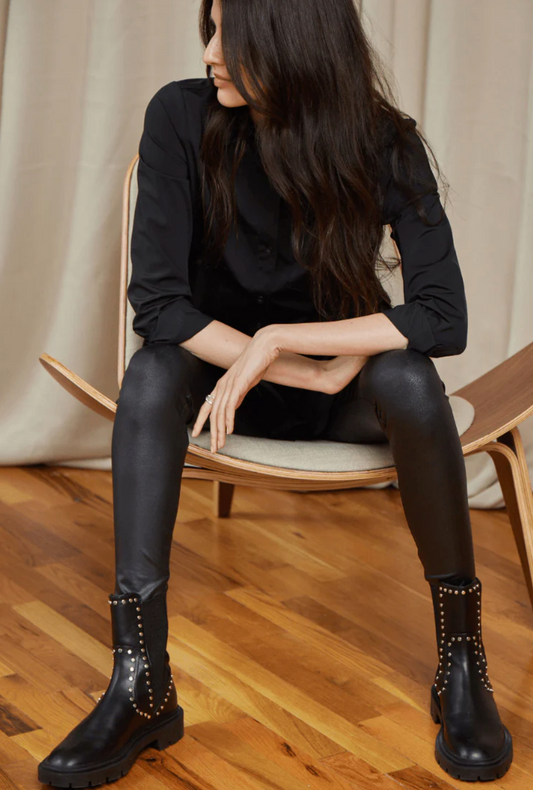 Lyssé Matilda Foil Legging (28" Inseam)