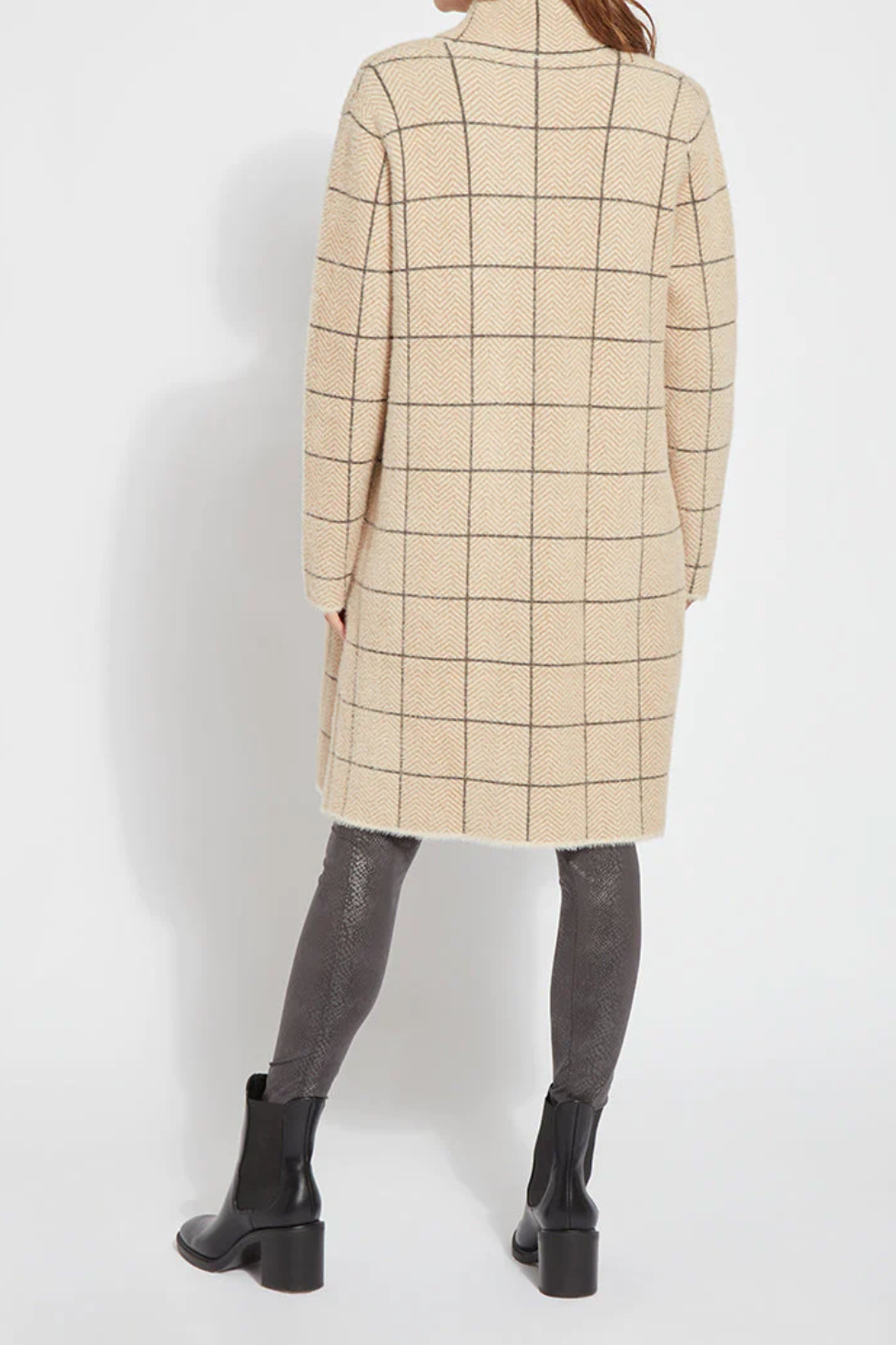 Lyssé Faux Mink Sweater Coat