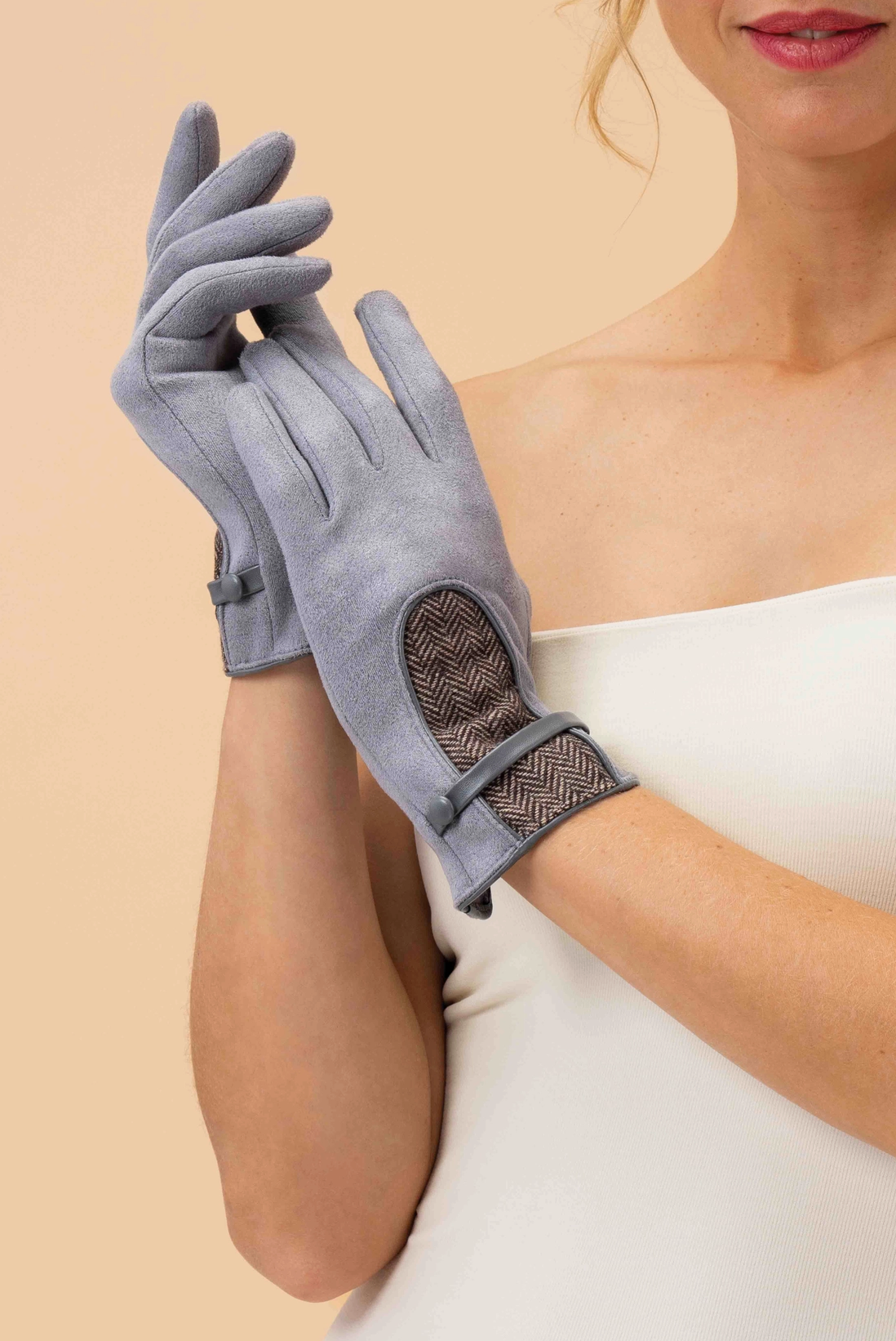 Genevive Gloves - Mist