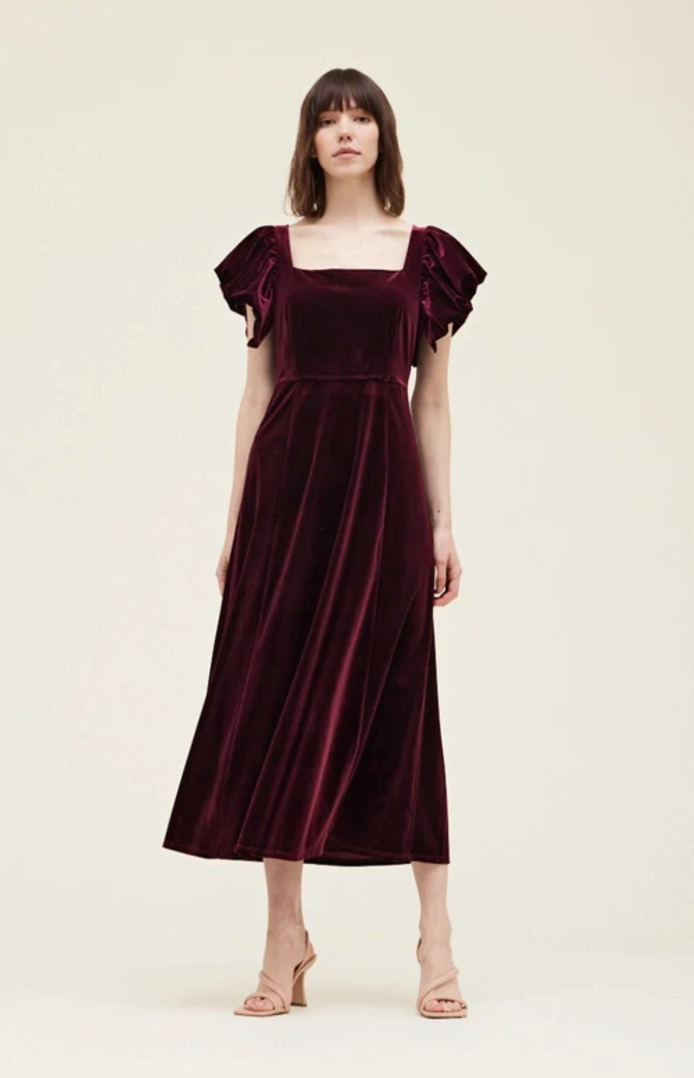 Velvety Vino Dress