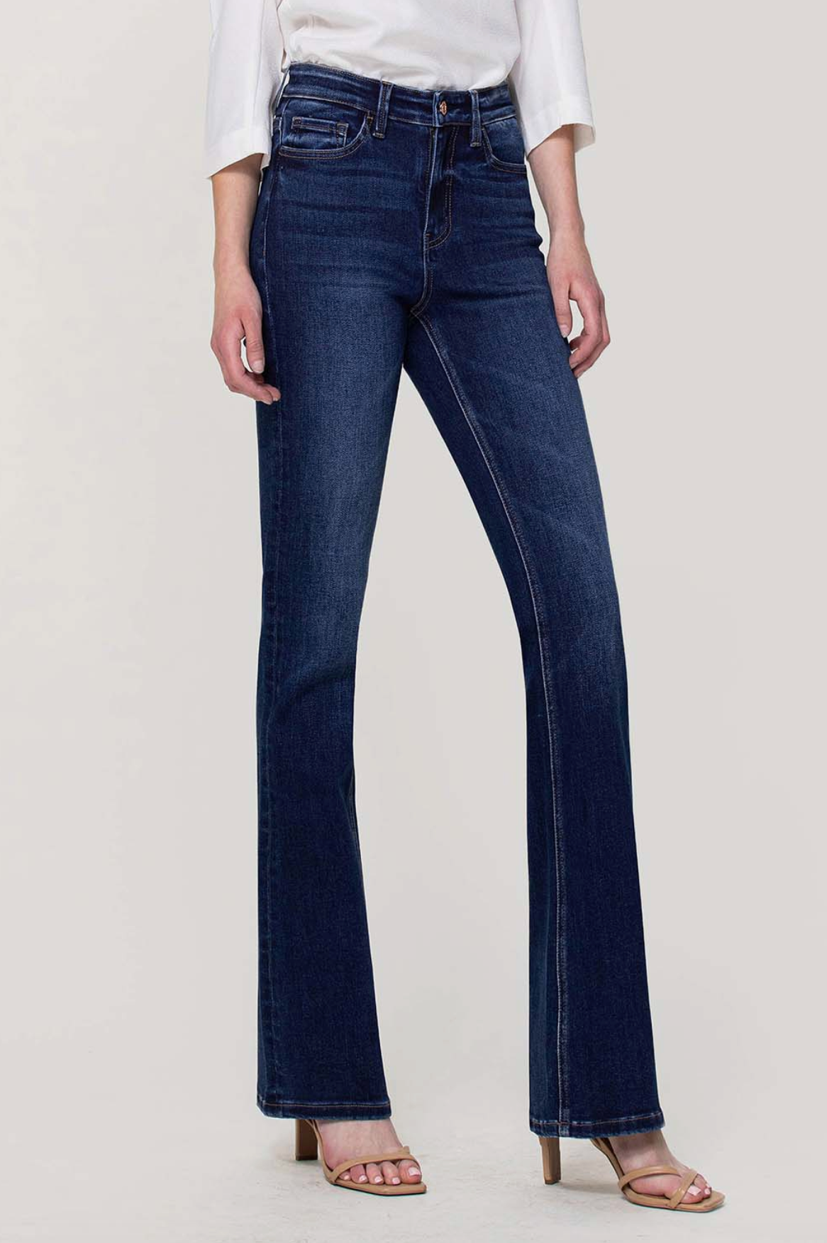 High Rise Bootcut Denim