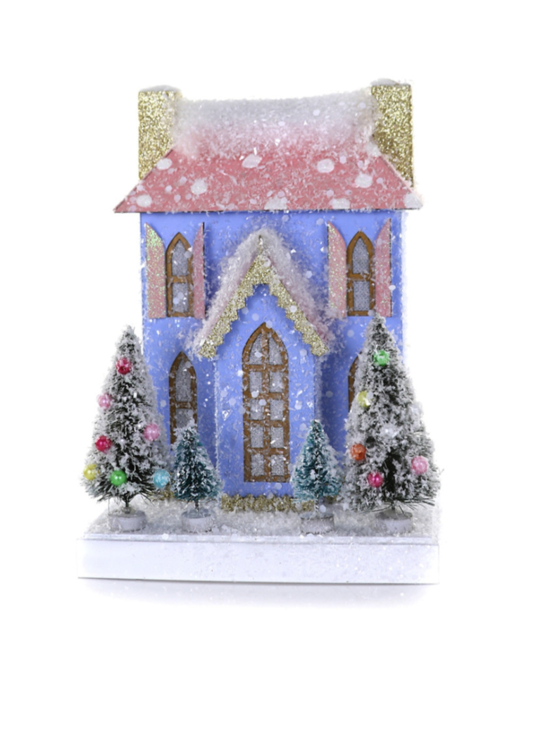 Petite Blue & Pink House