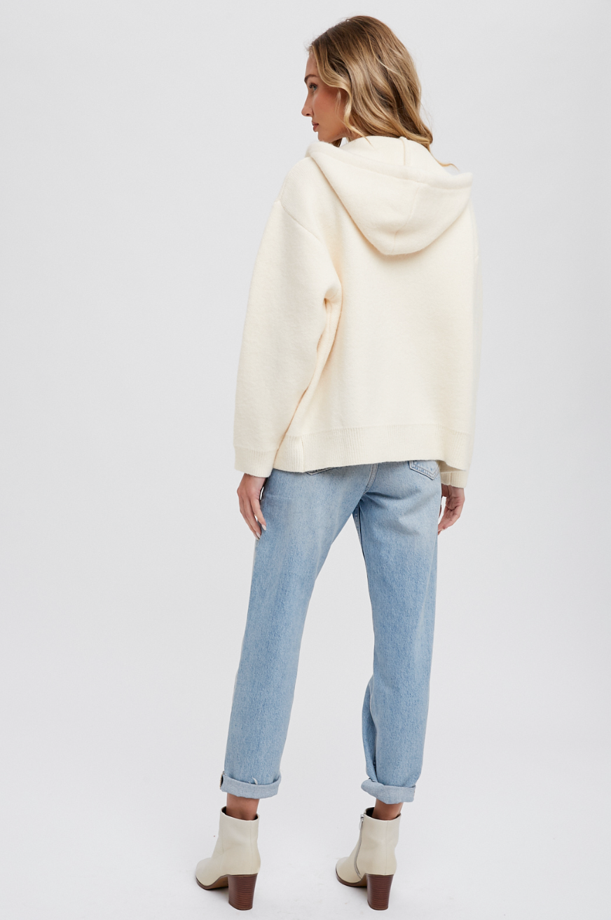 Sweater Zip Up Hoodie