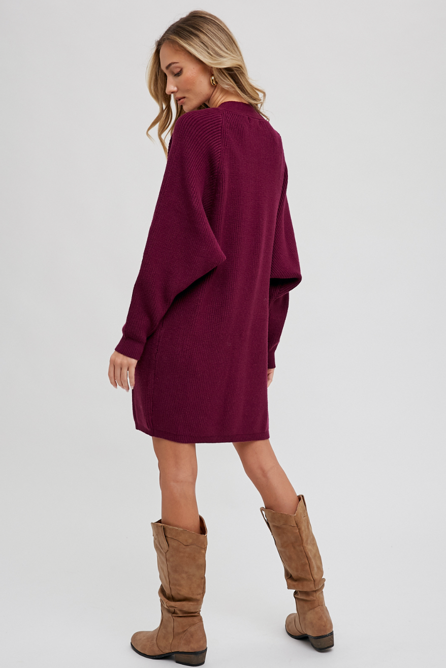 Batwing Sleeve Cardigan