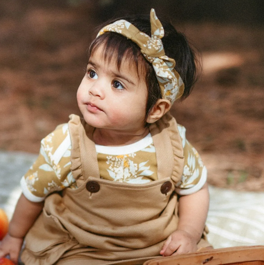 Vintage Natural Ski Organic Cotton Knotted Headband