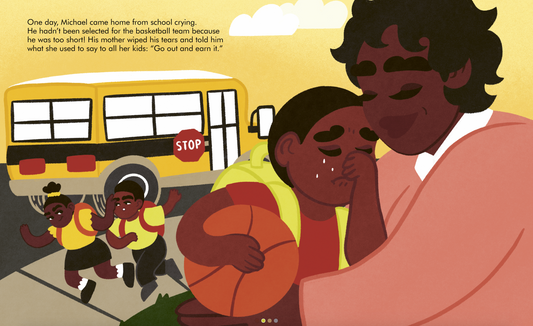 Michael Jordan Hardcover Book