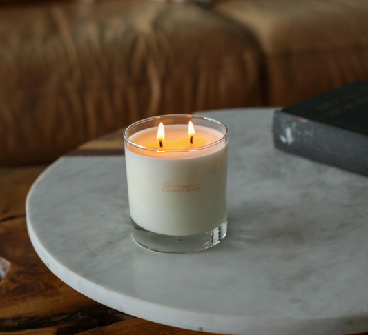 Cactus Flower Candle