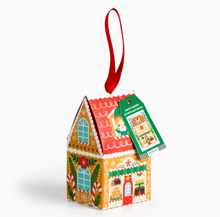 Santa's Bakery - 48 Piece Mini Puzzle Ornament