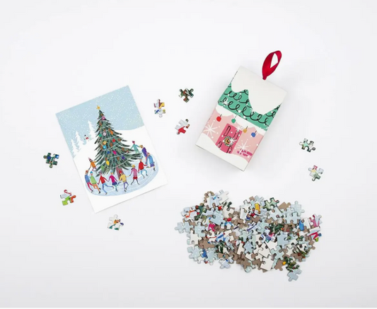 Tree Skaters - 130 Piece Puzzle Ornament