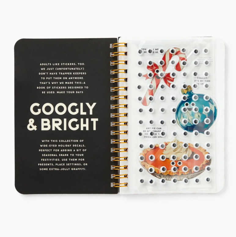 Googly & Bright Holiday Sticker Book