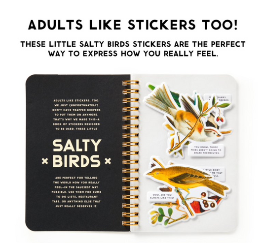 Sticker Book Salty Birds Sticker Book