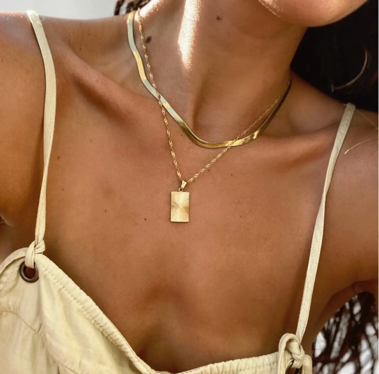 30A Necklace - Gold or Silver