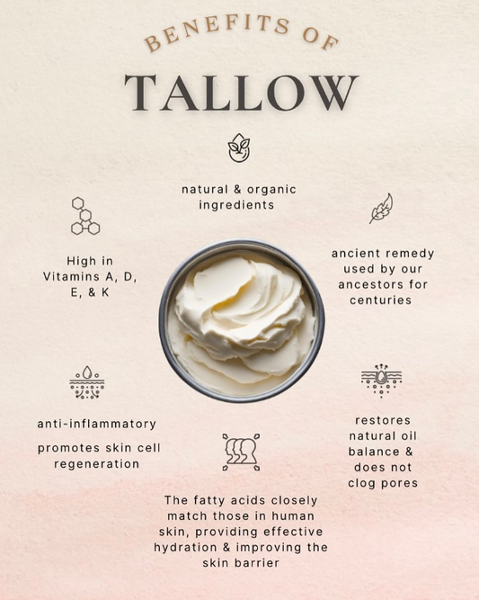 Organic Baby Bloom Whipped Tallow Balm - 2 oz