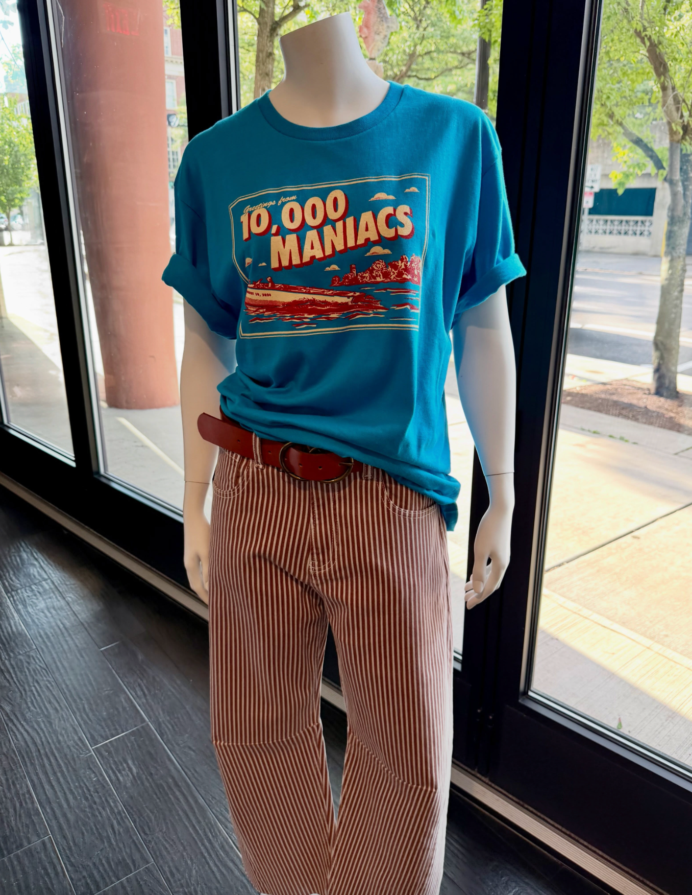 "Greetings From" Tee - Official 100,000 Maniacs Tee