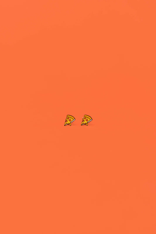 Pizza Flat Back Kids Earrings