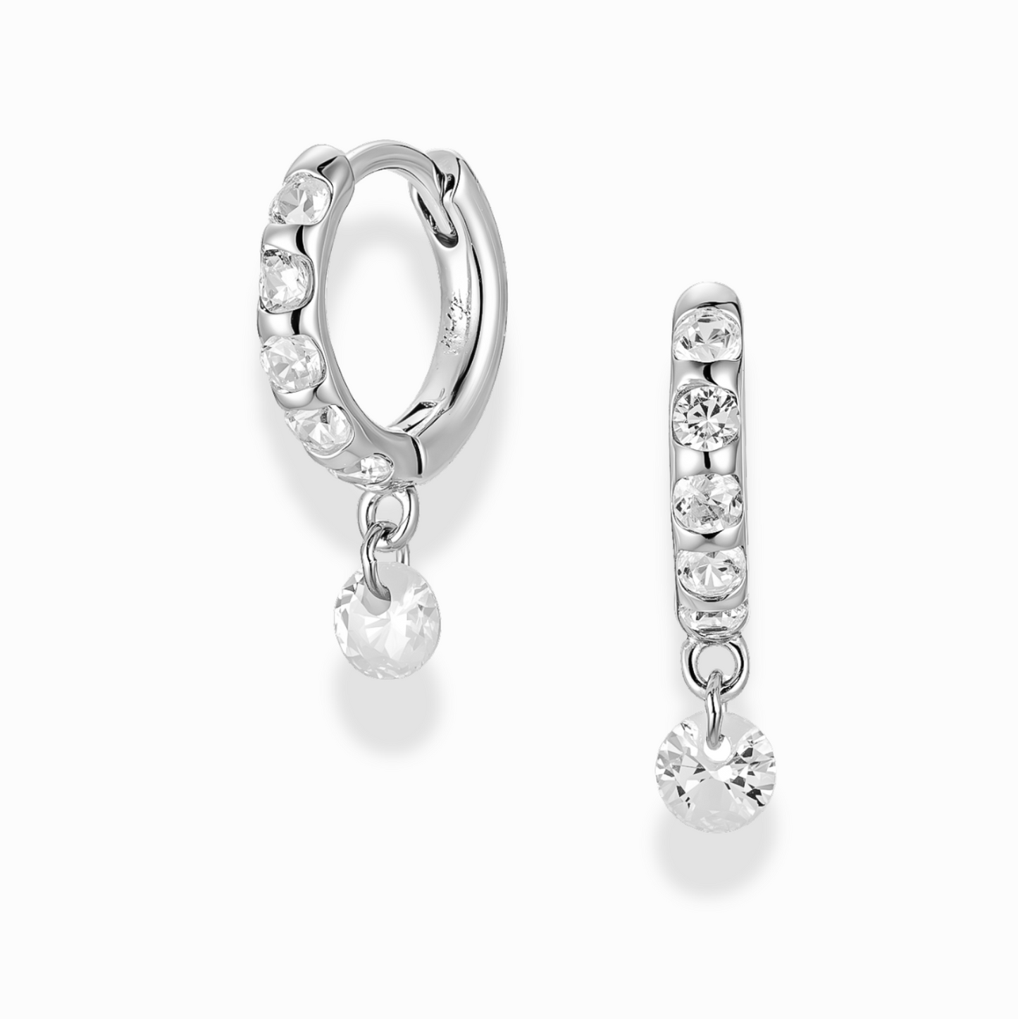 Freya Floating Hoops