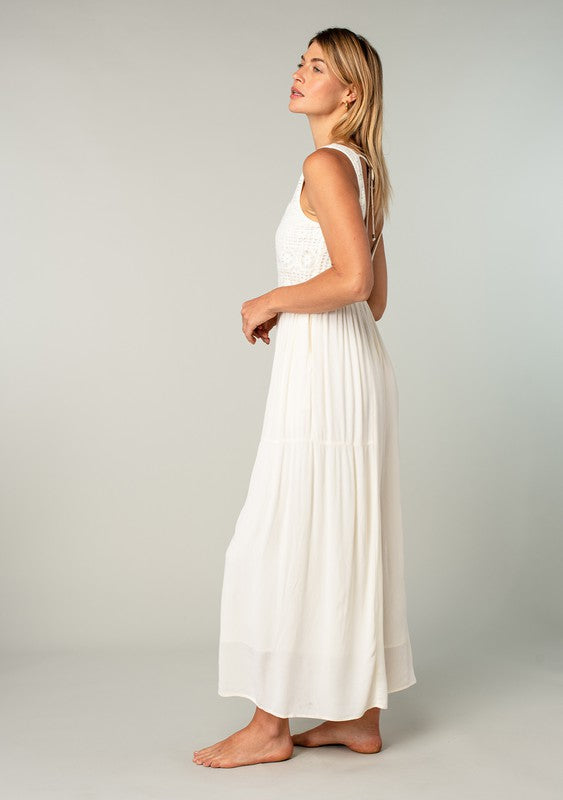 Crochet Wide Leg Jumpsuit