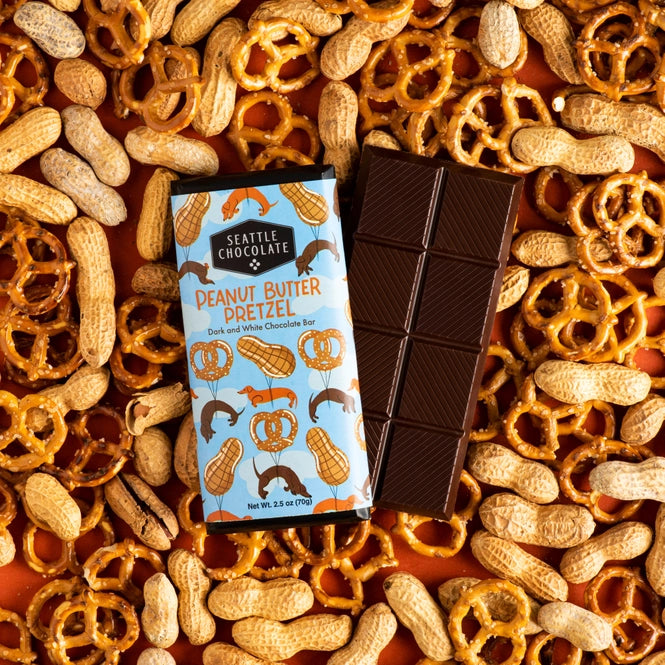 Peanut Butter Pretzel Truffle Bar
