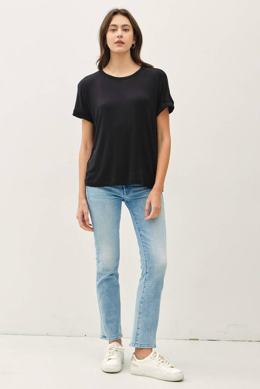 Lightweight Modal Basic Tee