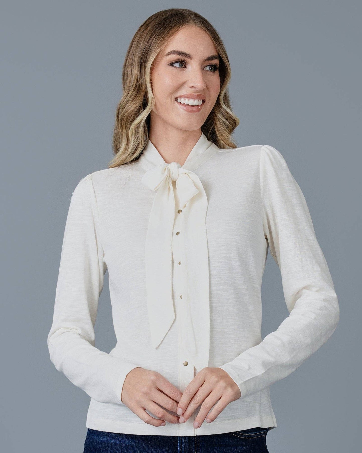 Tie Neck Tee