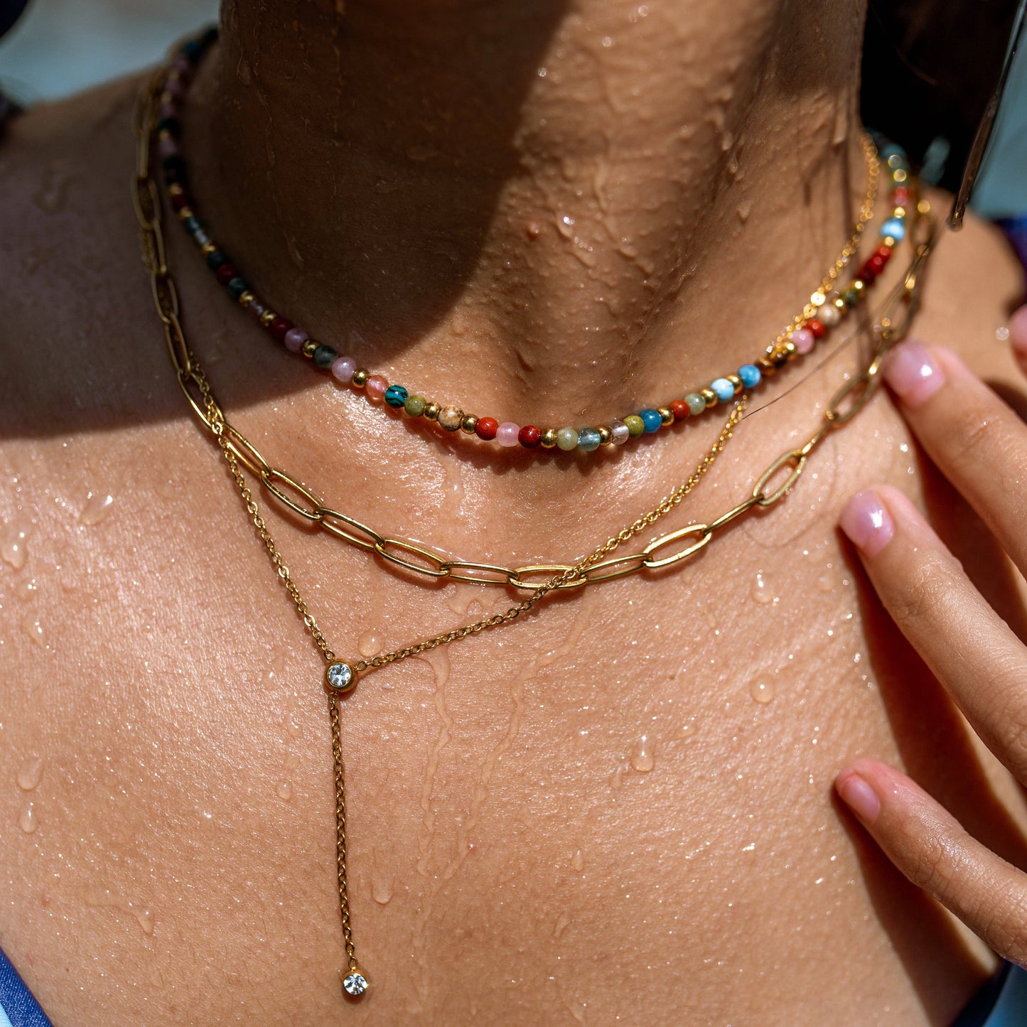 Everly Necklace - Gold